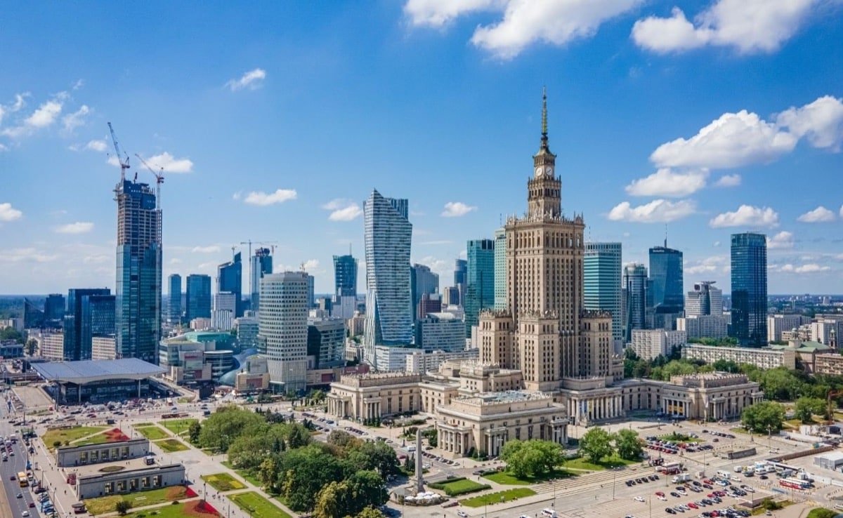 Biuro nieruchomości Warszawa – KAPITALARK, panorama miasta